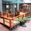 After　ウッドデッキの造作