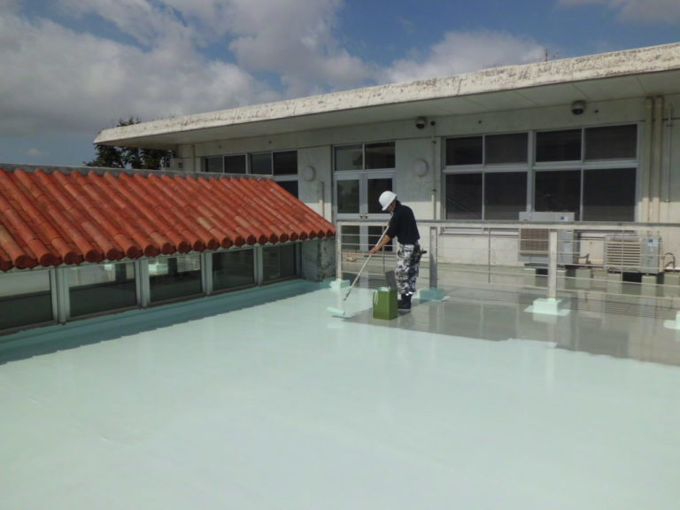 沖縄　リフォーム　防水塗装