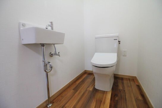 After　和室にトイレを新設
