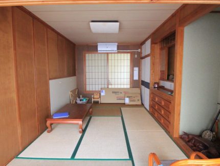 Before　和室に水まわりを新設