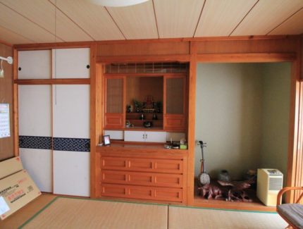 Before　和室にキッチンを新設