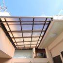 防水塗装とテラス屋根のリフォーム