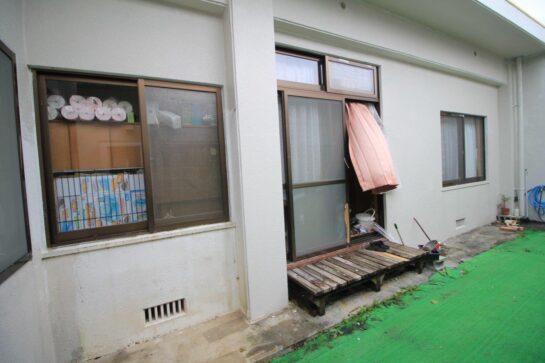 Before　中庭に部屋を増築リフォーム