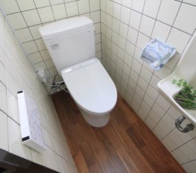 床と便器の取替えリフォーム