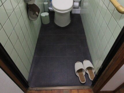 Before　トイレ 便器と床のリフォーム