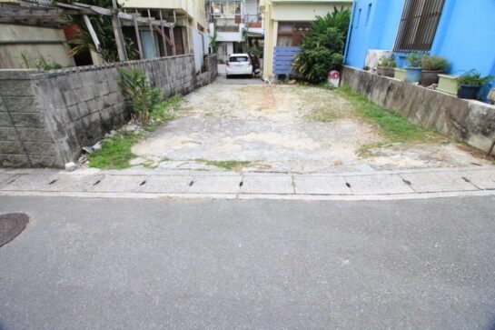 Before　店舗 駐車場のリフォーム