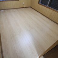 床の補修リフォーム