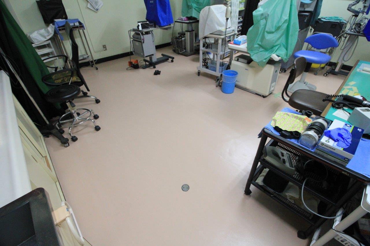 病院 床の張替え 沖縄 リフォーム