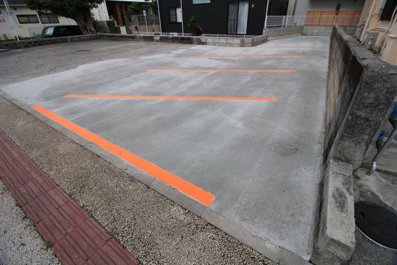 駐車場の土間とブロック塀のリフォーム 沖縄