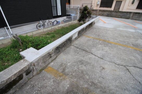 After　駐車場の土間とブロック塀のリフォーム