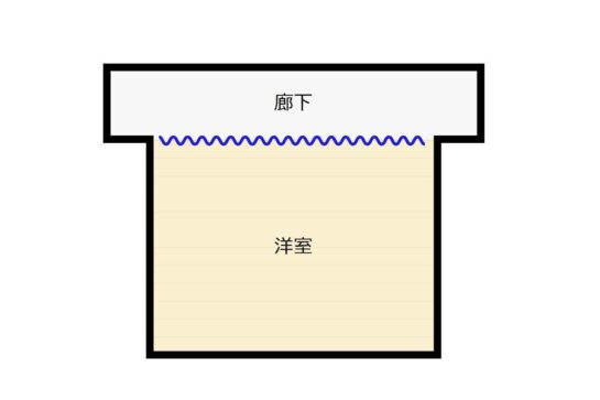 Before　間仕切りのリフォーム