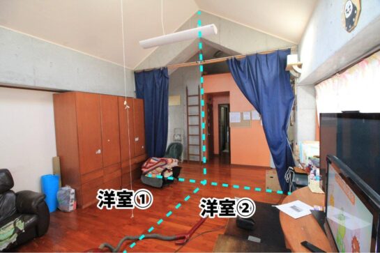 Before　間仕切りのリフォーム④