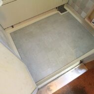 システムバスの床リフォーム②