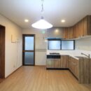 キッチン取替えと床の張替えリフォーム