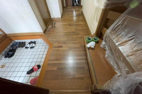 Before　床の張替えリフォーム