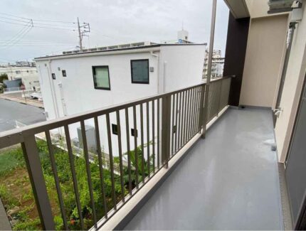 After　ベランダの防水塗装