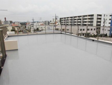After　屋上の防水塗装