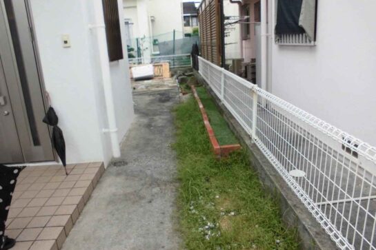 Before　花壇のリフォーム