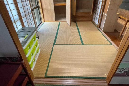 Before　和室の床リフォーム