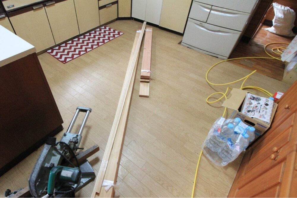 Before　床のリフォーム
