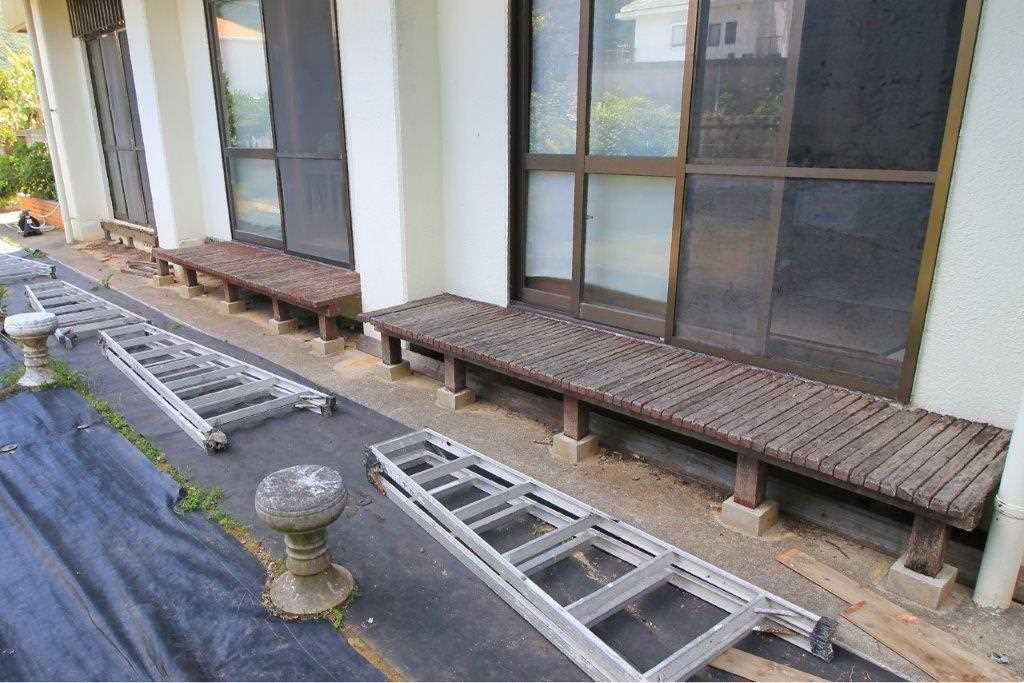 濡れ縁のリフォーム
