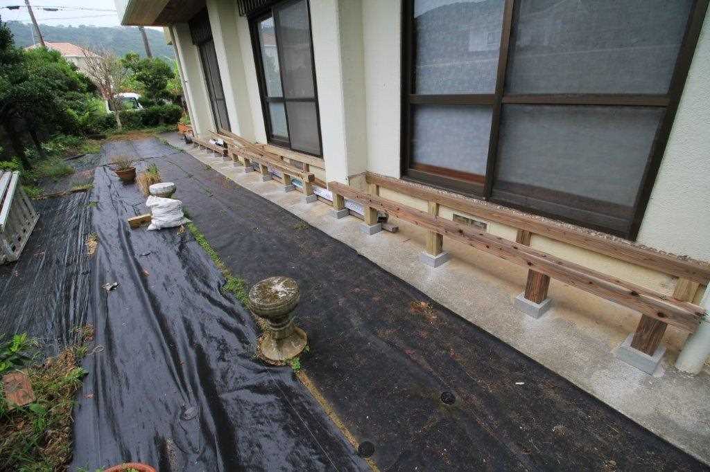 濡れ縁のリフォーム