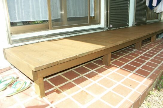 After　濡れ縁のリフォーム