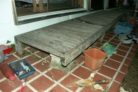 Before　濡れ縁のリフォーム