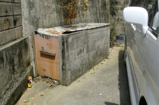 Before　ごみ置き場のリフォーム