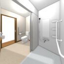 浴室とトイレのリフォーム イメージ図