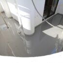 二世帯住宅 外まわりのリノベーション ベランダの防水塗装
