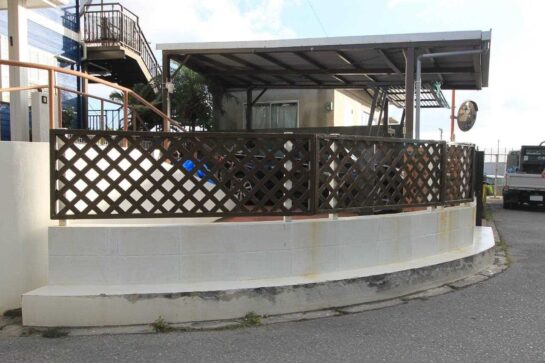 Before　駐車場ブロック塀のリフォーム