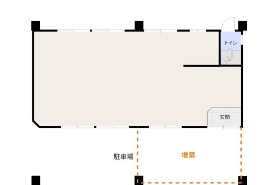 Before　二世帯住宅　間取り図