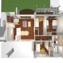 3Dイメージ図　1階全体