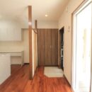 After　二世帯住宅　玄関