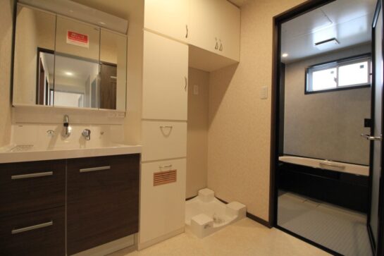 After　二世帯住宅　洗面室