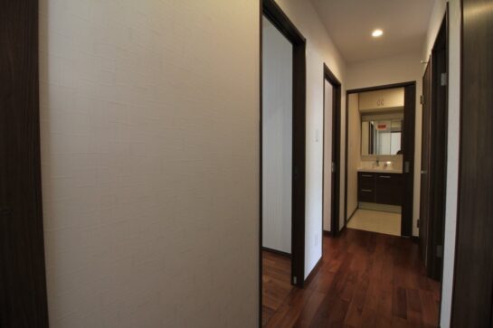 After　二世帯住宅　廊下