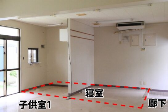 Before　二世帯住宅　寝室