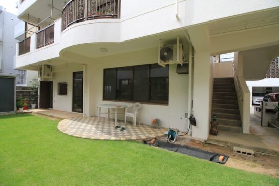 Before　二世帯住宅　ウッドデッキ