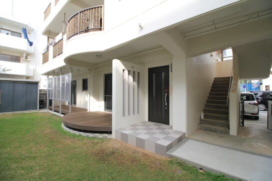 After　二世帯住宅　ウッドデッキ