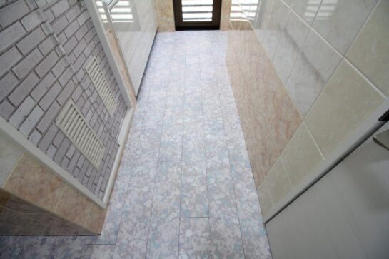 After　洗面室の床リフォーム