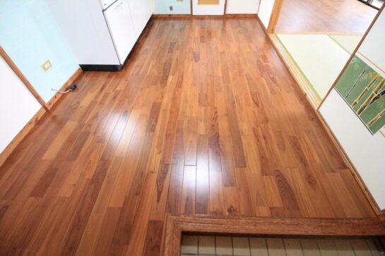 After　床の貼り替えリフォーム