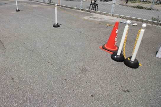 Before 駐車場のライン引きリフォーム