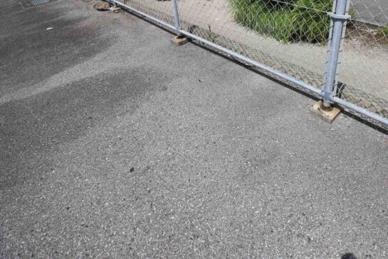 Before 車止めブロックのリフォーム