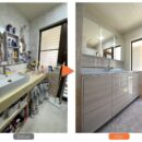 洗面化粧台のリフォーム