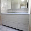 洗面化粧台のリフォーム
