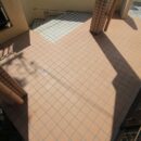 玄関ポーチのタイル貼り替え