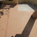 玄関ポーチのタイル貼り替え