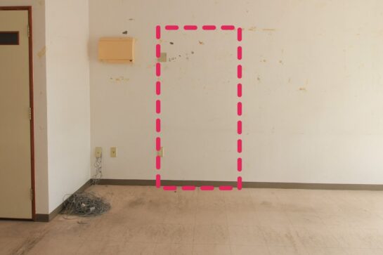 Before　玄関のリノベーション