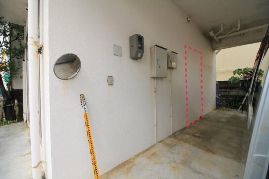 Before　玄関のリノベーション